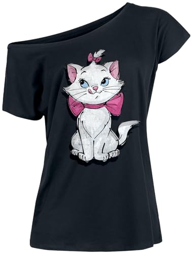 Aristocats Pure Cute Damen Loose-Shirt schwarz, Größe:L von Nastrovje Potsdam