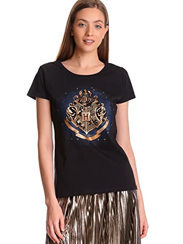 Harry Potter Hogwarts Special T Damen T-Shirt schwarz, Größe:L von Nastrovje Potsdam