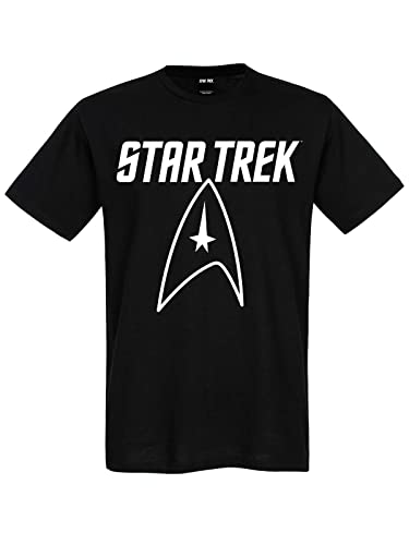 Star Trek Big Logo Herren T-Shirt schwarz, Größe:M von Nastrovje Potsdam