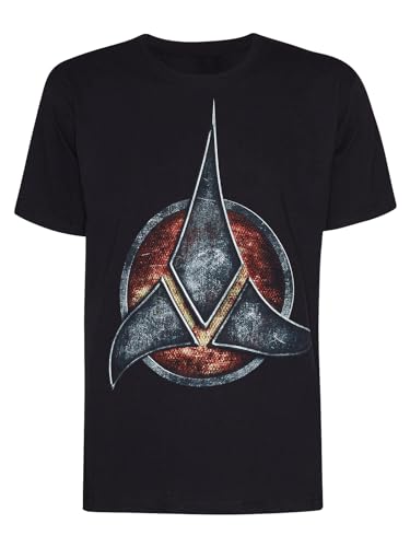 Star Trek Klingon Herren T-Shirt schwarz, Größe:L von Nastrovje Potsdam