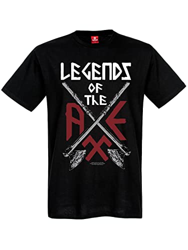 Vikings Valhalla Legends of The Axe Herren T-Shirt schwarz, Größe:XL von Nastrovje Potsdam