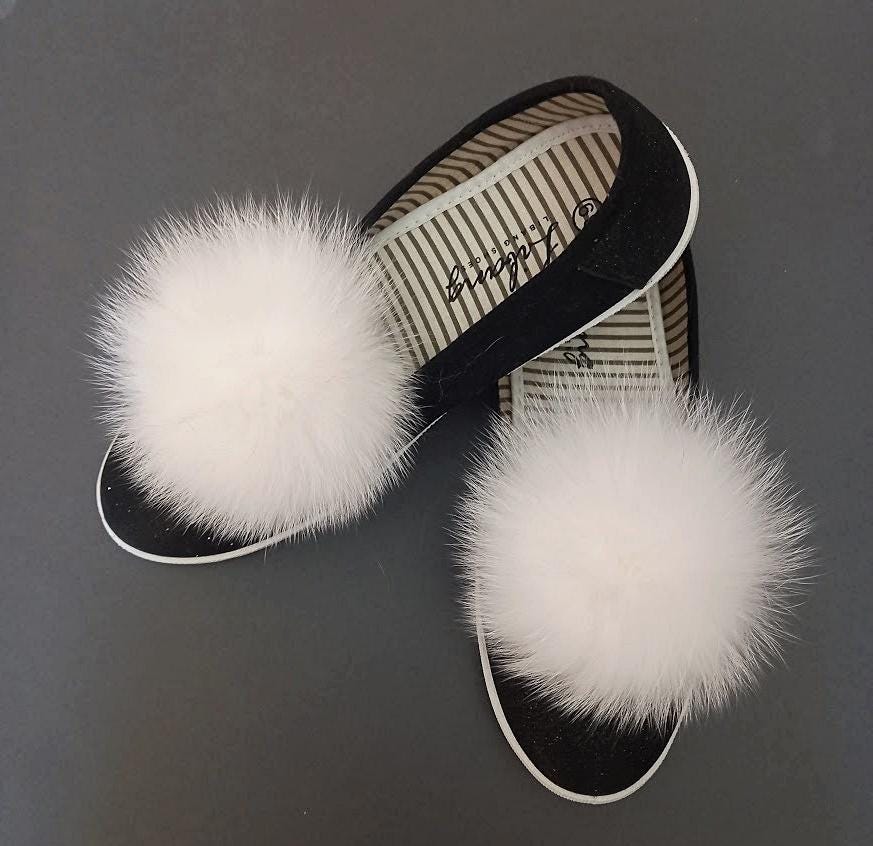 2 Schuhclips Aus Fuchspelz von NataliStudioUA