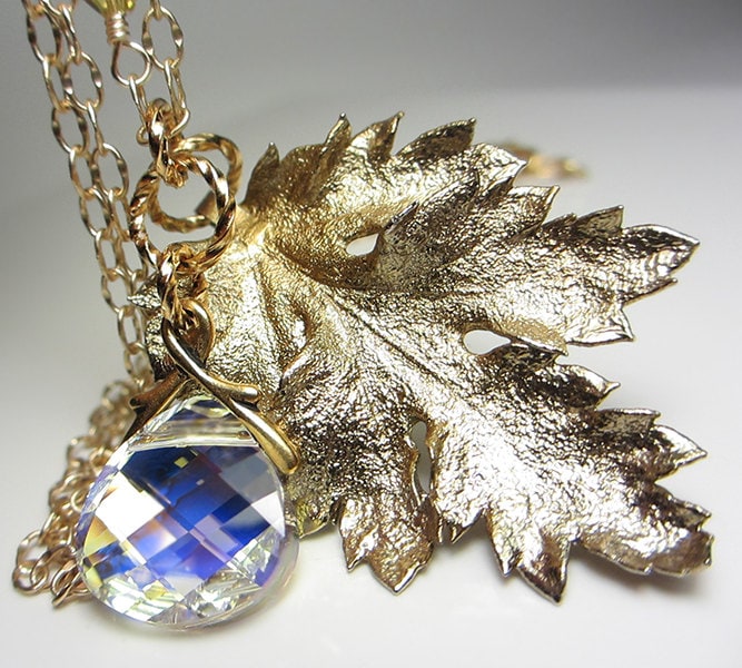 Echte Chrysantheme Blatt Anhänger Natürliche Halskette 24K Gold Leaf Swarovski Kristall Echtes Galvanisiert Ungewöhnliches Geschenk Sie Echte Chrysantheme Blatt Anhänger Natürliche Halskette 24K Gold Leaf Swarovski Kristall Echtes Galvanisiert Ungewöhnliches Geschenk Sie von NataliaKh