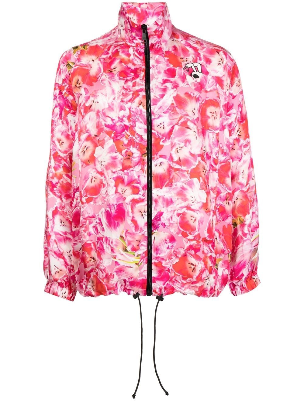 Natasha Zinko Sportjacke mit Blumen-Print - Rot von Natasha Zinko