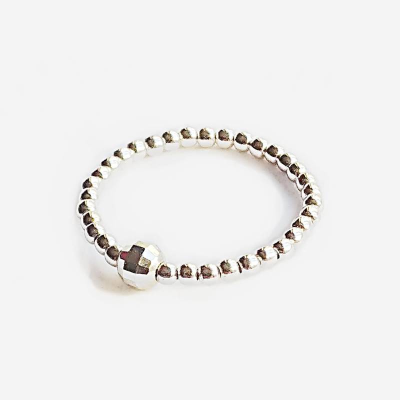 Kugelring Silber | Sterling Ring "Aro I" von NatashaRBijoux