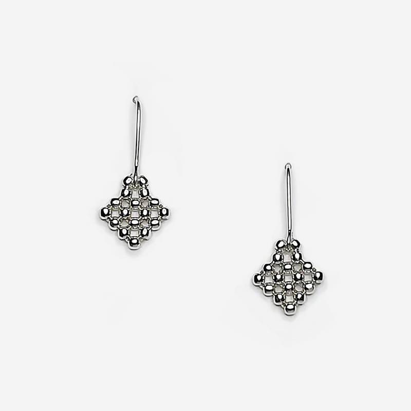 Ohrhänger Aus 925 Silber - Ohrringe Silber Hängend Modeschmuck Massiv Silberohrringe/"Lyre" von NatashaRBijoux