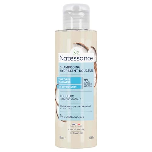 NATESSANCE Shampoo Coco/Keratin, pflanzlich, 100 ml, 1 Stück von Natessance
