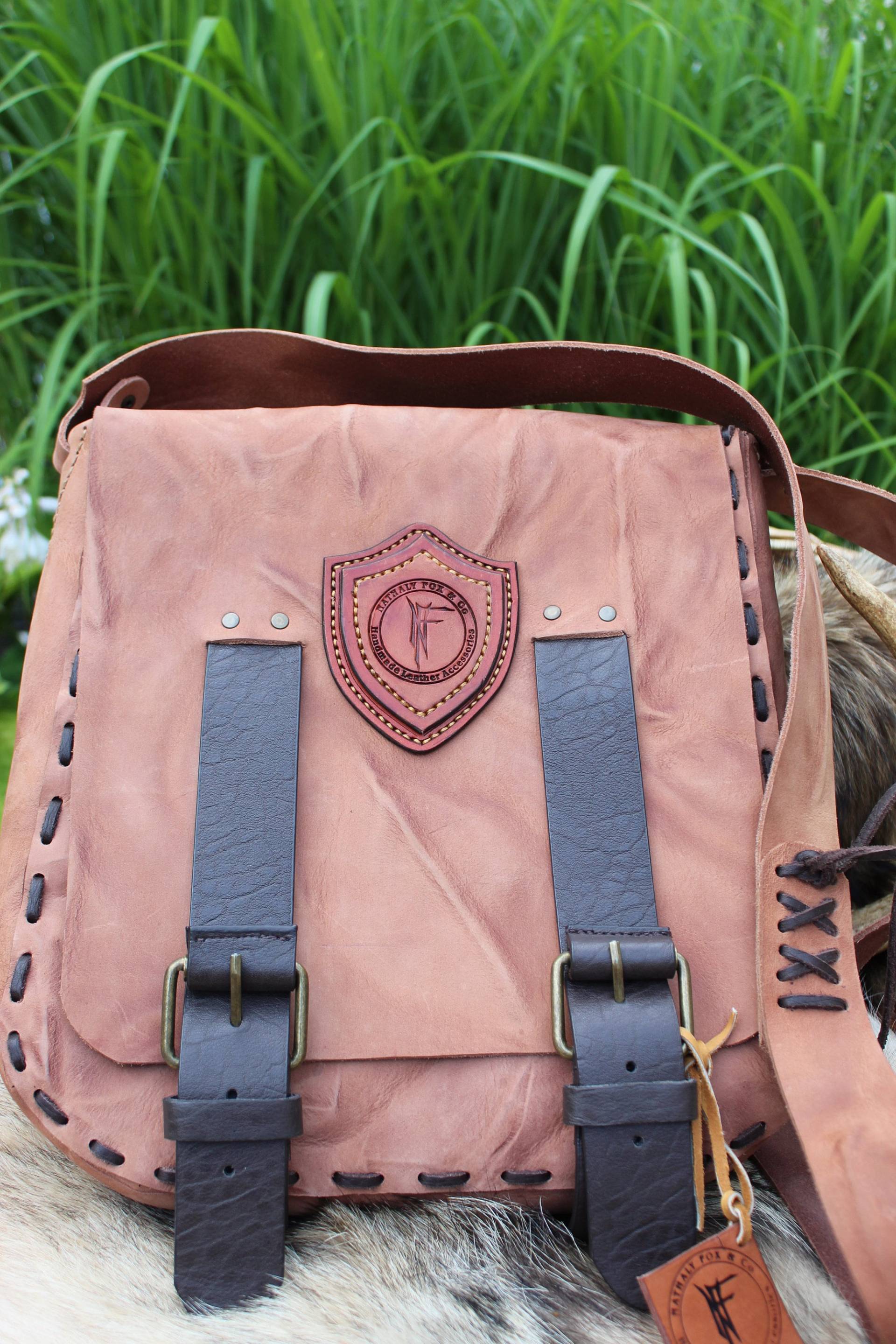 Handgefertigte Ledertasche von NathalyFoxAndCo