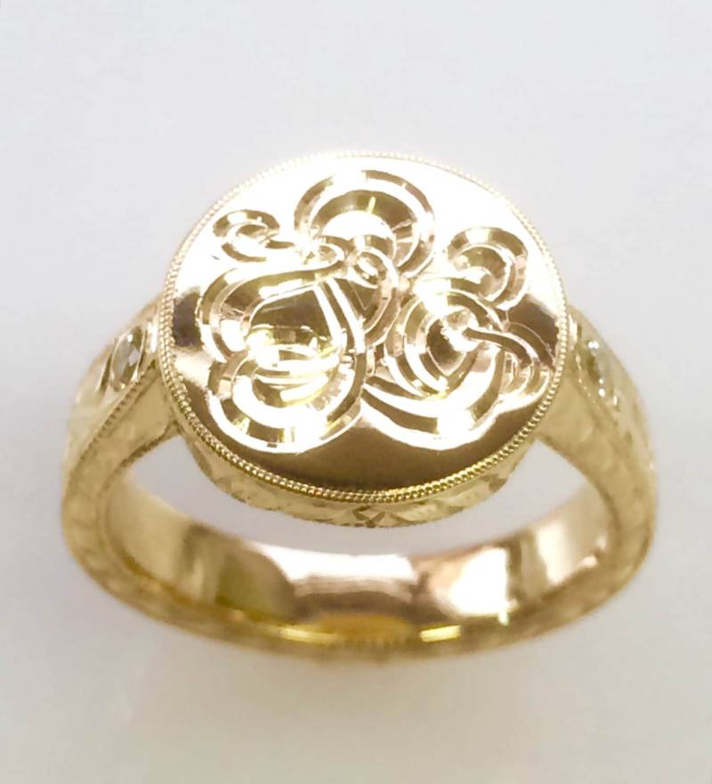 Diamanten Siegelring von NathanJewelers