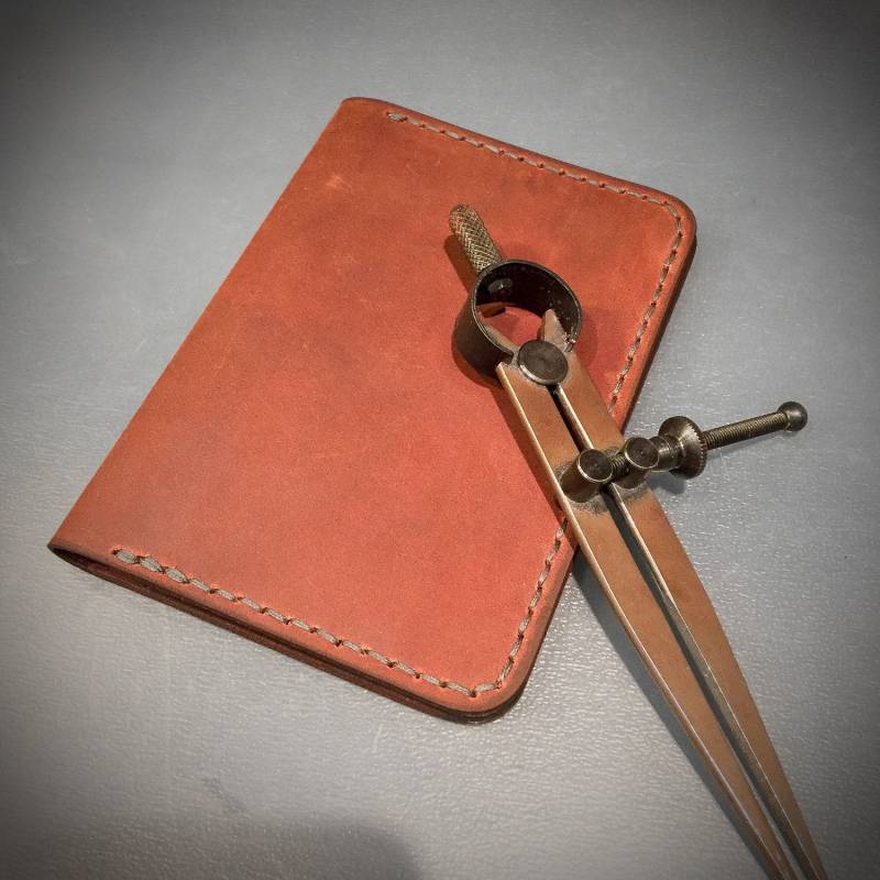 Leder Passport Cover - Pass-Inhaber Wallet von NathanLeather