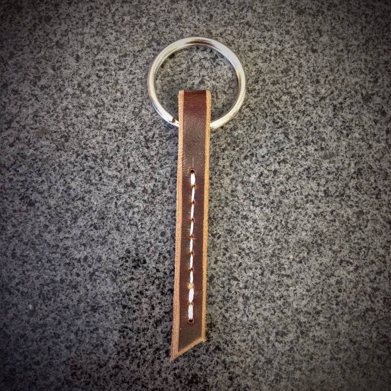 Leder-Schlüsselanhänger/Key Fob Holder Horween Leder Cxl von NathanLeather