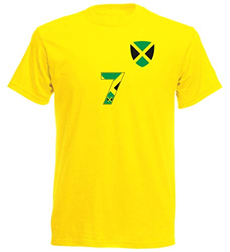 Nation Jamaika T-Shirt Nummer 7 GE ST-7 (S) von Nation