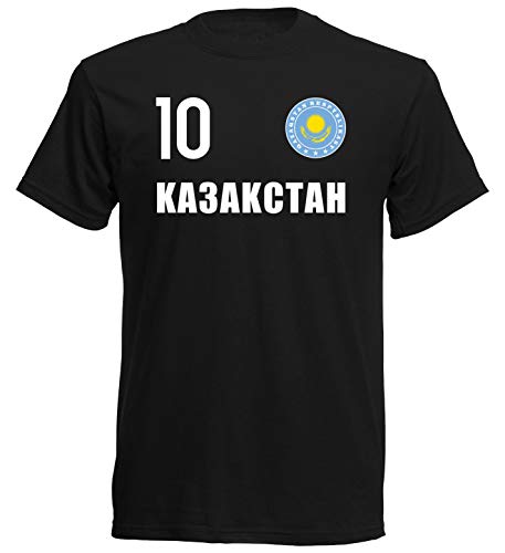 Nation Kasachstan T-Shirt Trikot Wappen FH 10 SC (S) von Nation