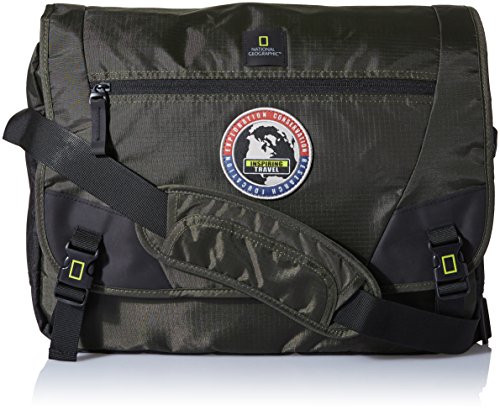National Geographic Explorer Messenger Bag Grün von National Geographic
