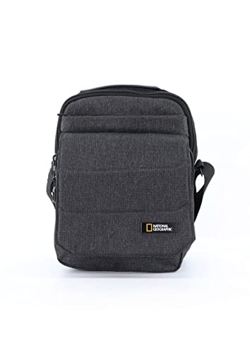 National Geographic Herren Schultertasche Pro Grau One Size von National Geographic