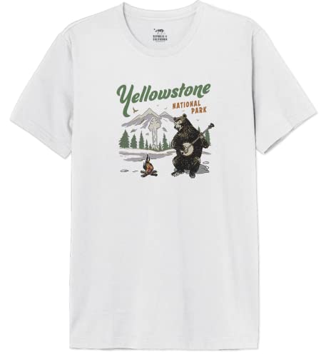 National Park Herren MENAPADTS011 t Shirt Damen, weiß, XXL von National Park