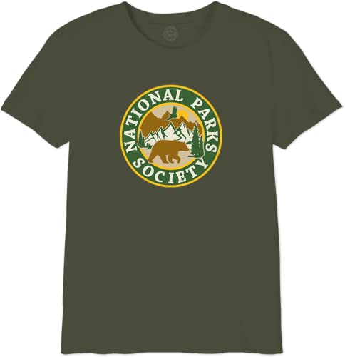 National Park Jungen Bonapadts002 T-Shirt, kaki, 8 Jahre von National Park