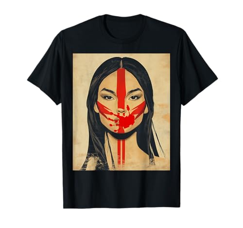 MMIW Awareness Indigene Women Stolen Sisters Native Art T-Shirt MMIW Awareness Indigene Women Stolen Sisters Native Art T-Shirt von Native American Women Missing Sisters