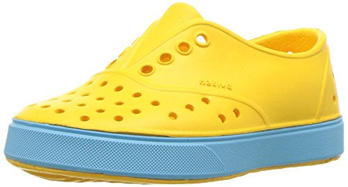 Native Kids Miller Wasserdichte Schuhe, Gelb (Gelb/Blau), 25 EU von Native