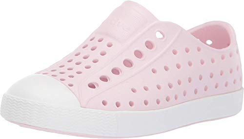 Native Shoes Jungen Jefferson Child Turnschuh, Milch Pink/Shell Weiß von Native Shoes