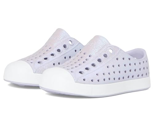 Native Shoes Unisex-Kinder Jefferson Bio Little Kid Sneaker, Future Purple Bling/Shell White von Native Shoes