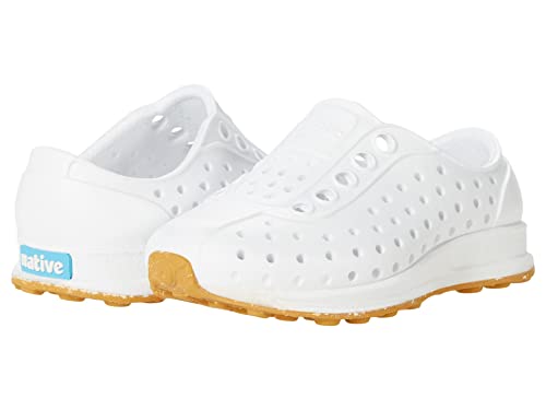 Native Shoes Unisex-Kinder Robbie (Kleinkind) Sneaker, Shell White/Shell White/Mash Speckle Rubber, 25 EU von Native Shoes