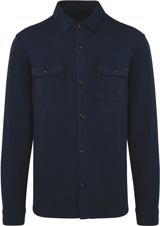 Native Spirit Outdoorhemd Umweltfreundliche Ausgewaschenes Herren Überhemd von Native Spirit