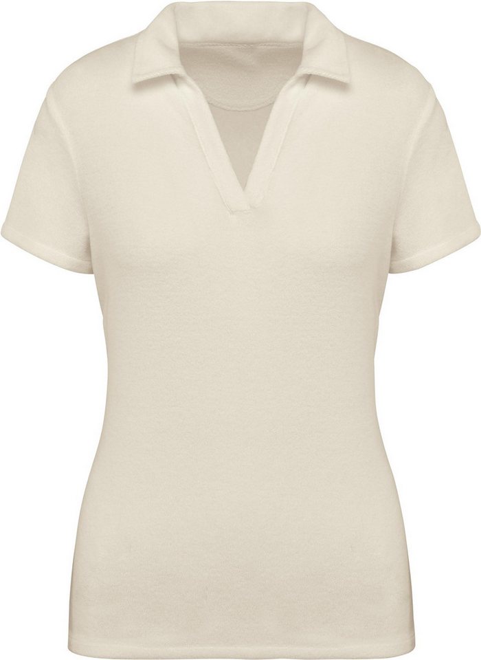 Native Spirit Poloshirt Umweltfreundliches Damen-Polohemd aus Frottee von Native Spirit