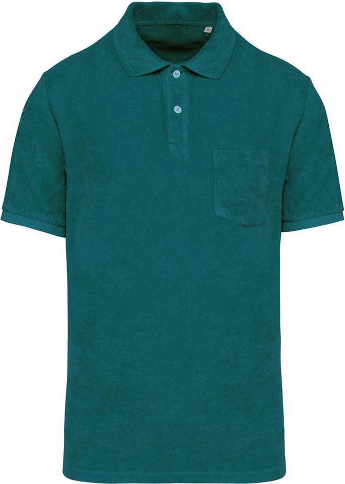 Native Spirit Poloshirt Umweltfreundliches Herren-Polohemd aus Frottee von Native Spirit