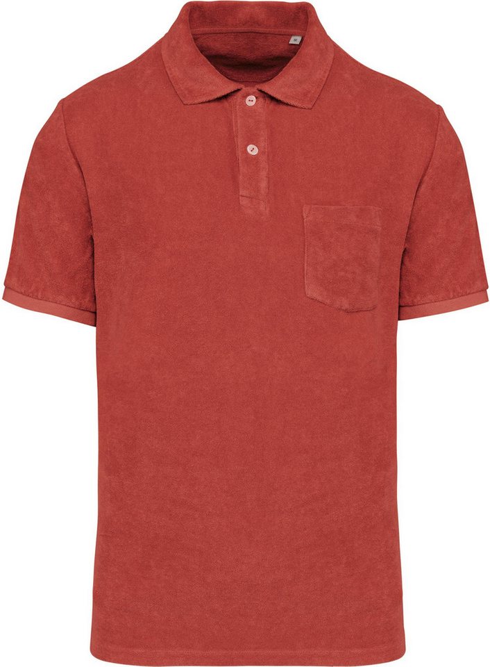 Native Spirit Poloshirt Umweltfreundliches Herren-Polohemd aus Frottee von Native Spirit