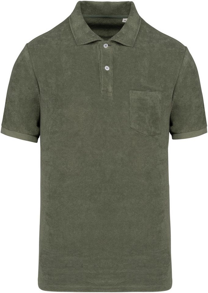 Native Spirit Poloshirt Umweltfreundliches Herren-Polohemd aus Frottee von Native Spirit