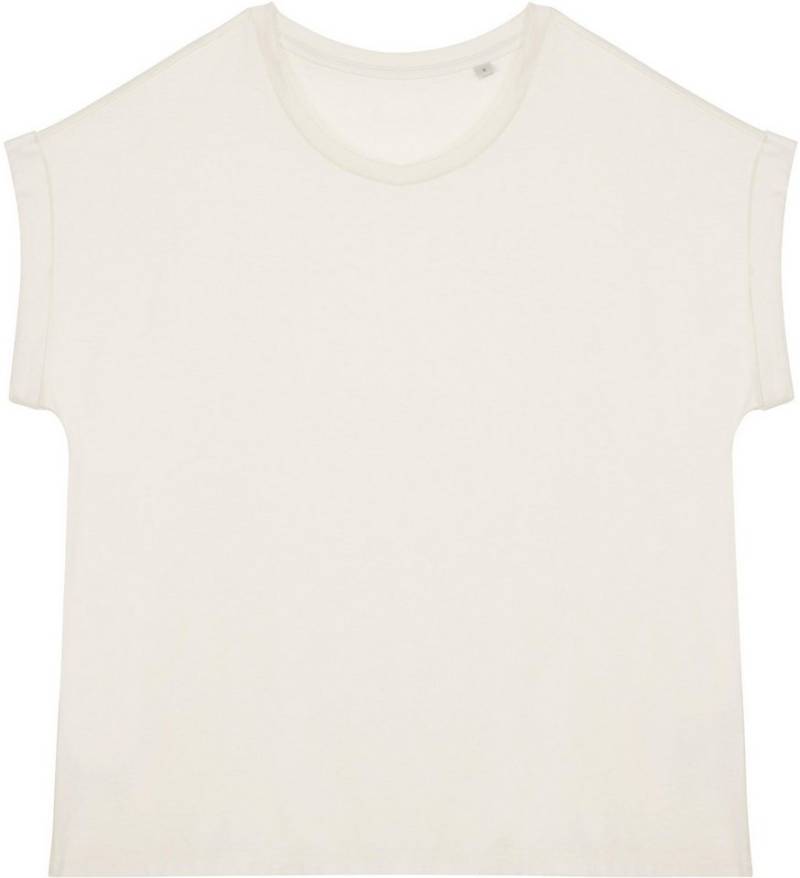 Native Spirit Rundhalsshirt Umweltfreundliches Damen-T-Shirt mit Reversärmeln von Native Spirit