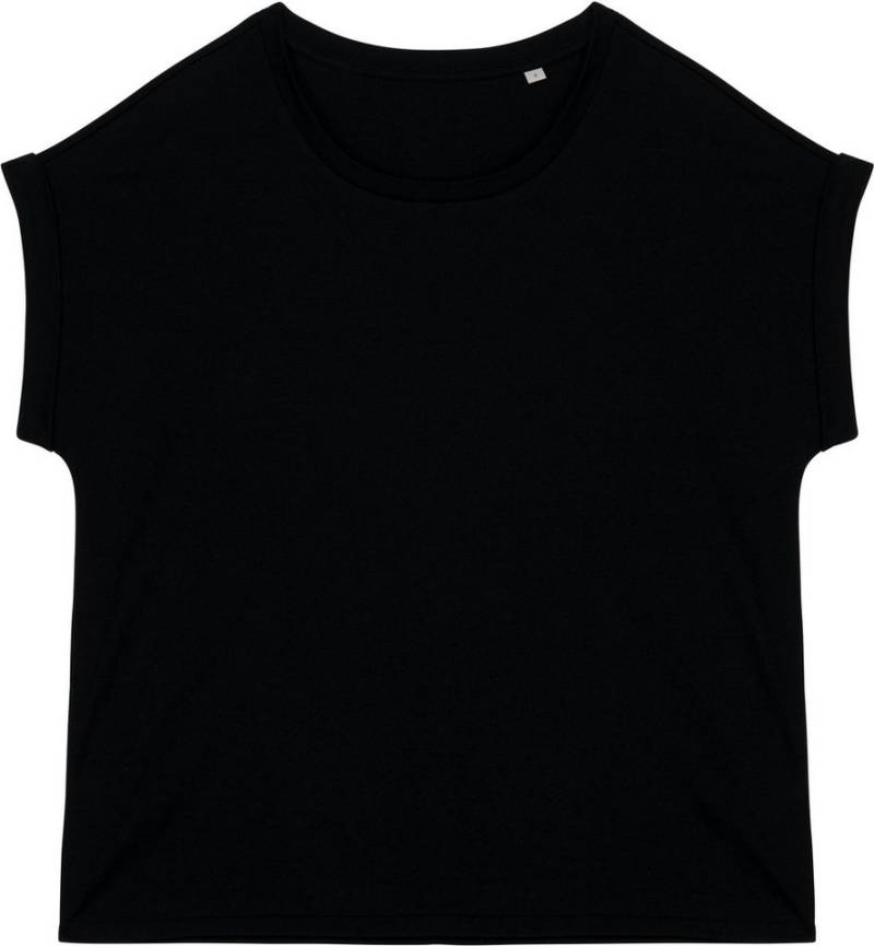 Native Spirit Rundhalsshirt Umweltfreundliches Damen-T-Shirt mit Reversärmeln von Native Spirit