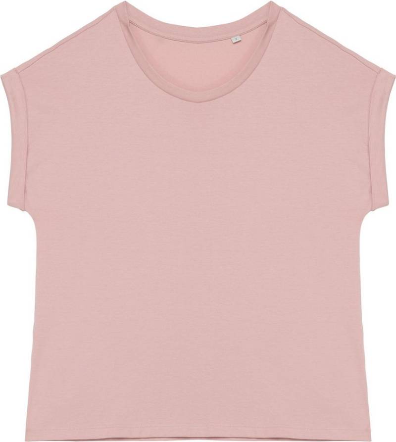 Native Spirit Rundhalsshirt Umweltfreundliches Damen-T-Shirt mit Reversärmeln von Native Spirit