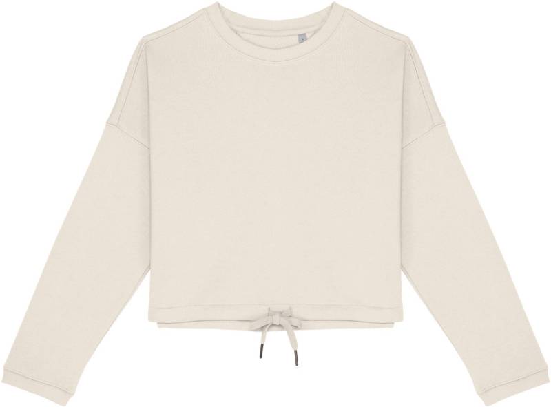 Native Spirit Sweatshirt Umweltfreundliches cropped Oversize Damen Sweatshirt mit Run von Native Spirit