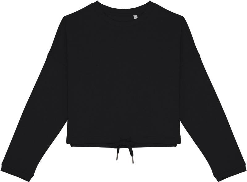 Native Spirit Sweatshirt Umweltfreundliches cropped Oversize Damen Sweatshirt mit Run von Native Spirit