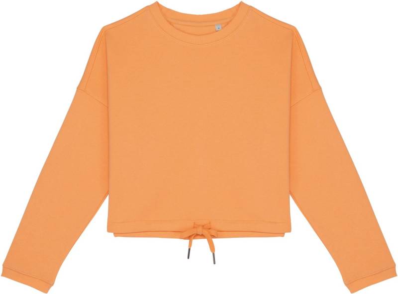 Native Spirit Sweatshirt Umweltfreundliches cropped Oversize Damen Sweatshirt mit Run von Native Spirit