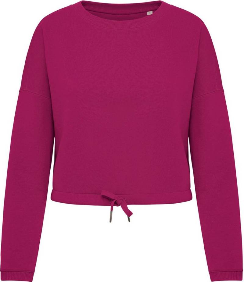 Native Spirit Sweatshirt Umweltfreundliches cropped Oversize Damen Sweatshirt mit Run von Native Spirit