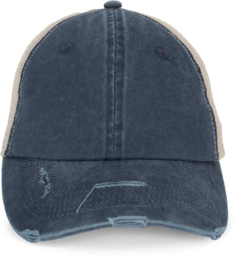 Native Spirit Trucker Cap Umweltfreundliche Unisex Trucker-Cap im zerrissenen Look von Native Spirit