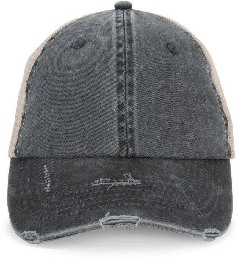 Native Spirit Trucker Cap Umweltfreundliche Unisex Trucker-Cap im zerrissenen Look von Native Spirit