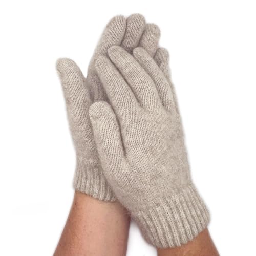 Native World Damen Possum Merino Wolle Handschuhe Weiche Handschuhe Extrem Warm, natur, M von Native World
