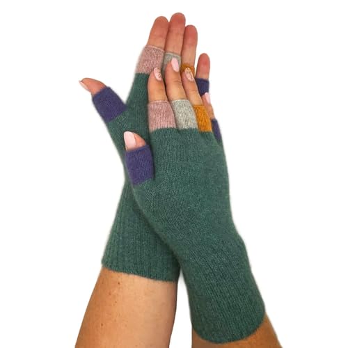 Native World Damen Possum Merino Wool Fingerlose Handschuhe - Weich, Extrem Warm für Winter, Nebel, Einheitsgröße von Native World