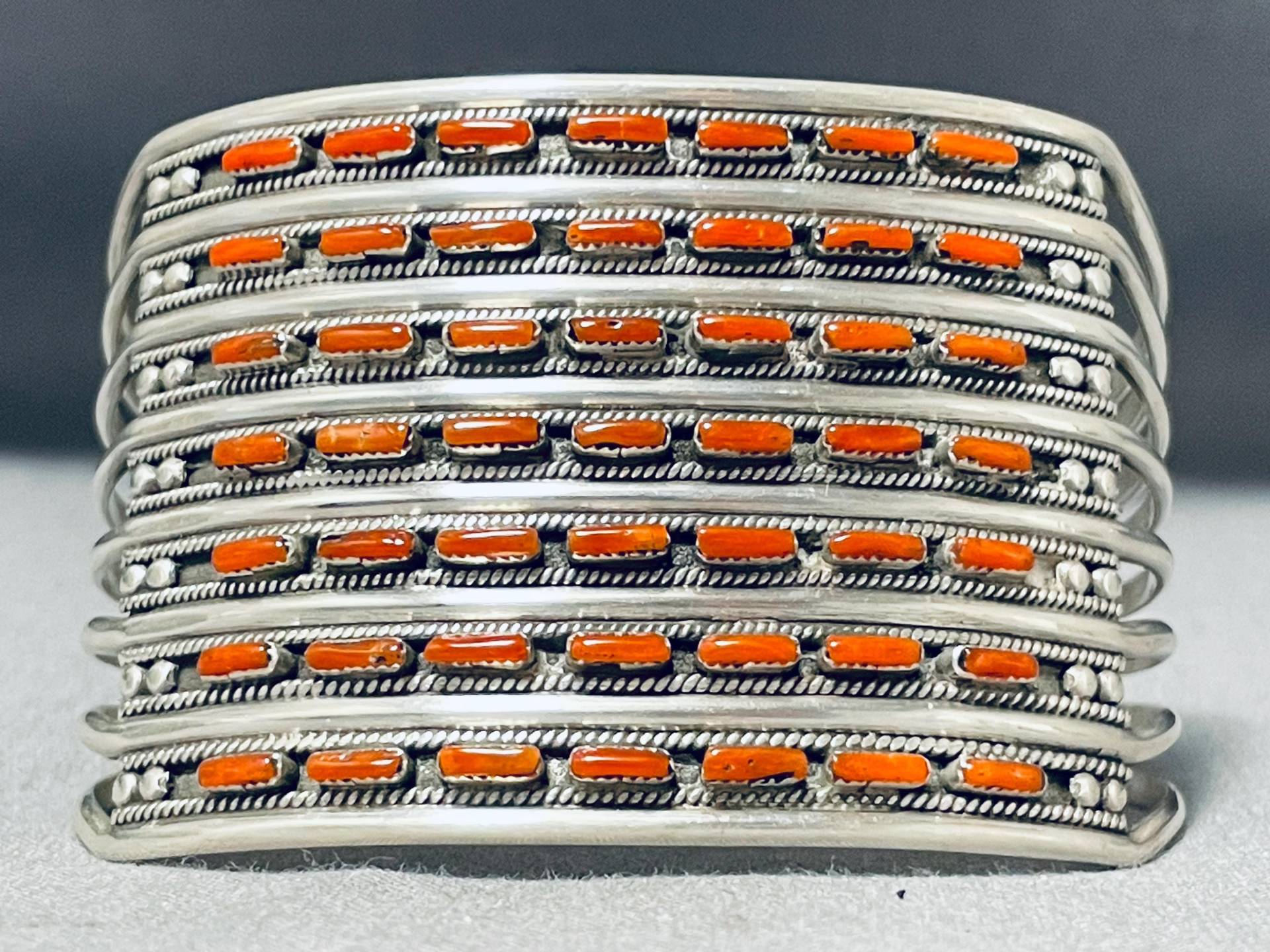 "Phänomenales Vintage Silberarmband "Zuni"." "Phänomenales Vintage Silberarmband "Zuni"." von NativoArts