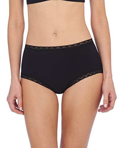 Natori Damen Bliss: Full Brief Unterhose, schwarz, Groß von Natori