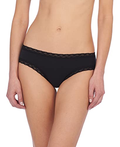 Natori Damen Bliss: Girl Brief Unterhose, schwarz, Klein von Natori