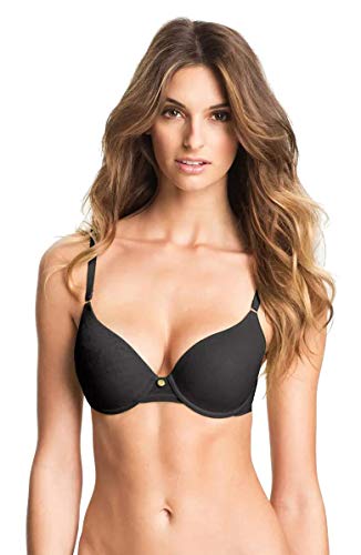 Natori Damen Bügel-BH, Jacquard - Schwarz - 70D von Natori