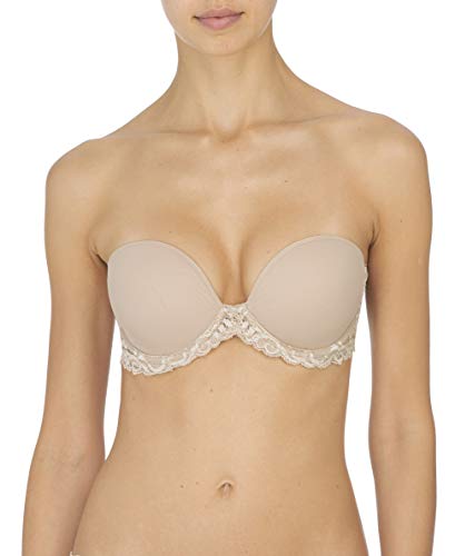 Natori Damen Federn, trägerloser Multiway BH, Cafe, 75DD von Natori