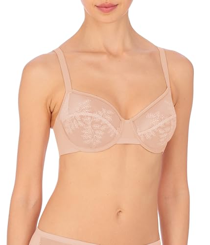 Natori Damen Frame Full Fit Unlined Underwire BH, Undurchsichtige, Cameo Rose Combo, 75C von Natori