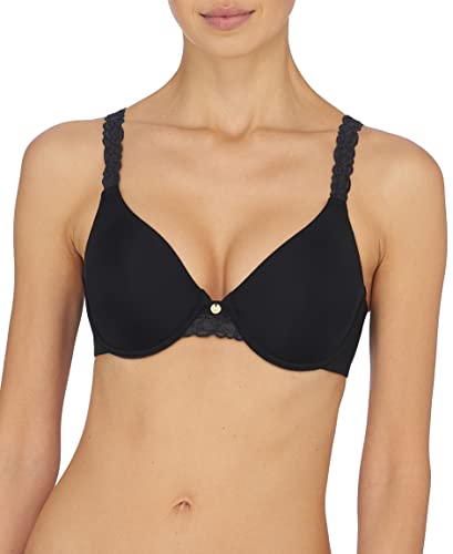 Natori Damen Pure Luxe Custom Coverage Kontur BH, Schwarze Kombo, 75D von Natori
