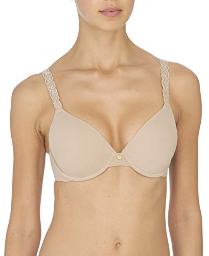 Natori Damen Pure Luxe Custom Coverage Contour Bra BH, Undurchsichtige, Café, 85C von Natori